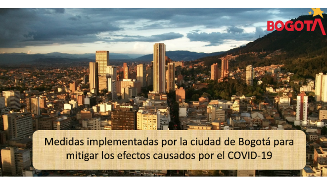 Measures implemented by the city of Bogotá